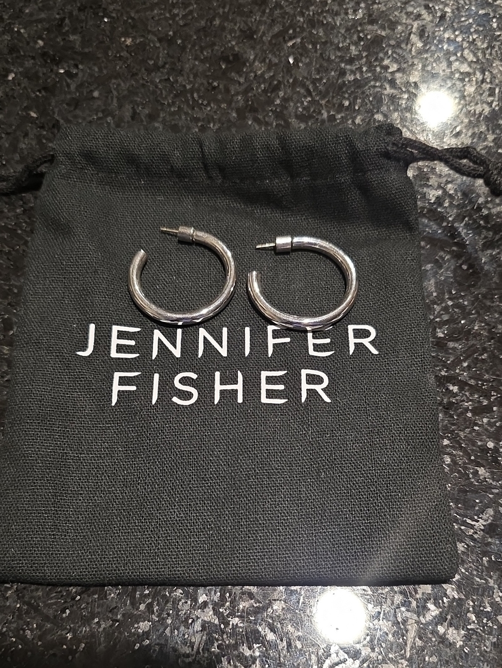 Jennifer Fisher 1" Mini Lily Hoop Earrings
